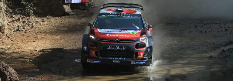 Sebastien Loeb returned to WRC action on the Rally Mexico shakedown on Thursday morning