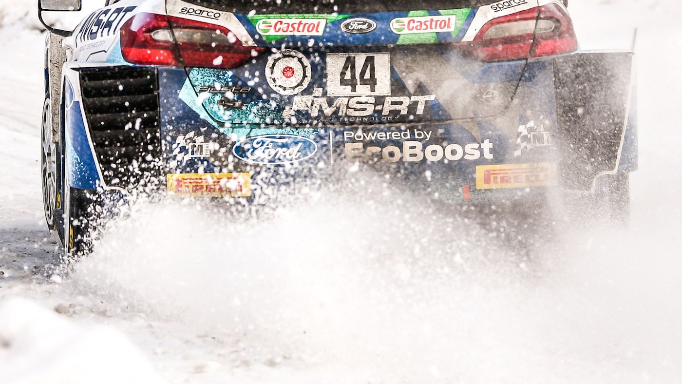 Bertelli prueba con M-Sport previo al Artic Rally